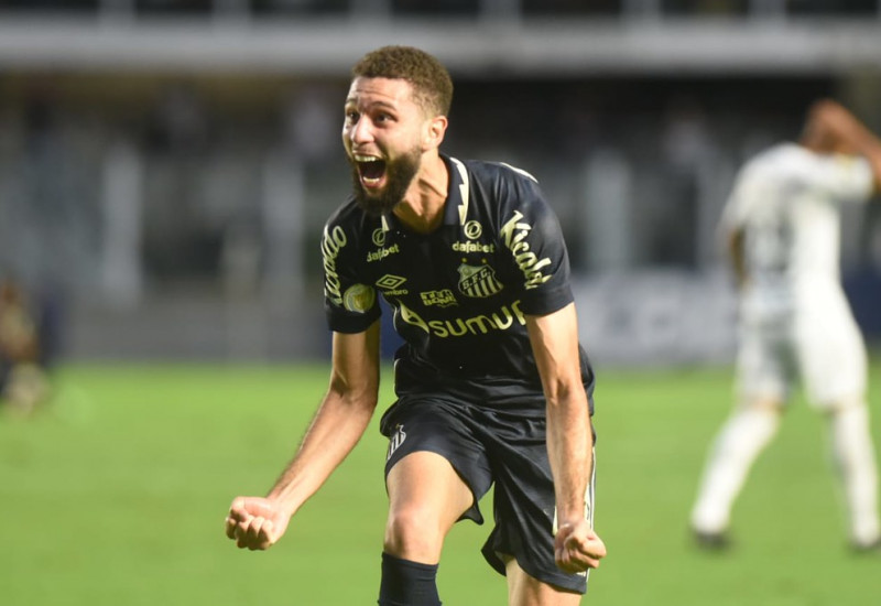 Wagner, do Santos, marcou o gol que selou mais uma derrota tricolor. – Foto: Foto: Ivan/Santos