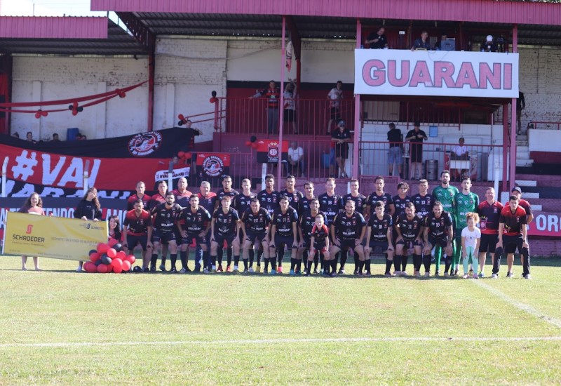 Guarani larga bem na fase Oeste do Estadual de Amadores (Foto:Luis Bataglin/Guarani)