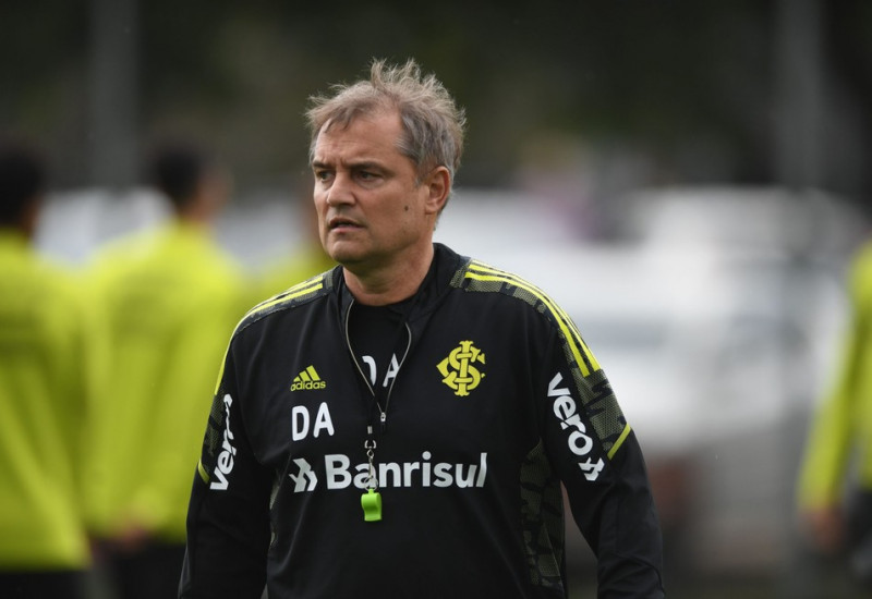 Diego Aguirre, técnico do Inter — Foto: Ricardo Duarte/Inter