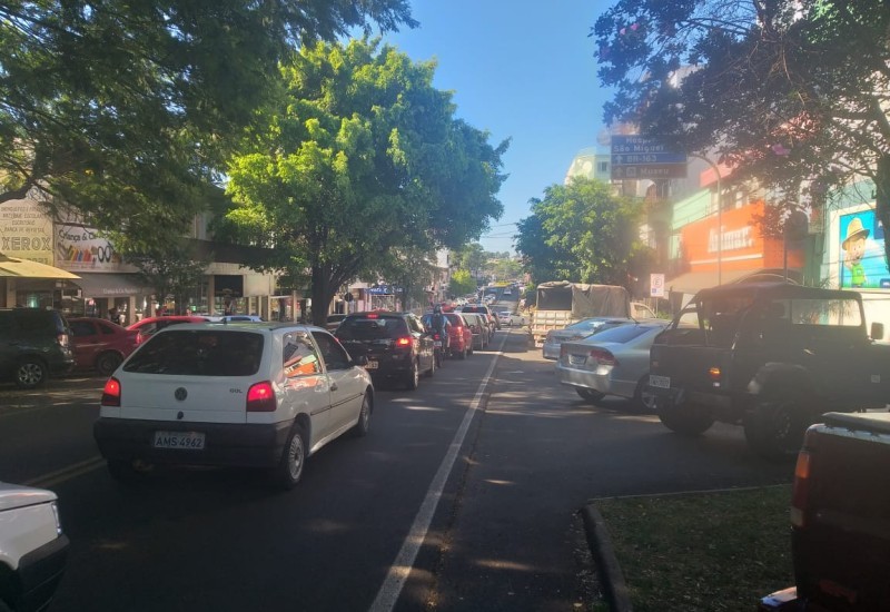 Movimento em São Miguel do Oeste deve ser intenso esta semana (Foto: JRTV)