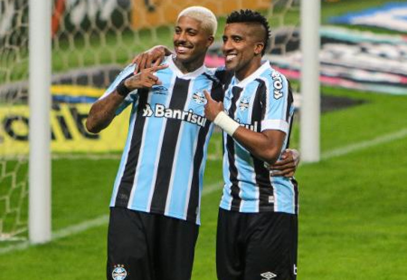 Jean Pyerre, de boa atuação, marcou o segundo gol da vitória gremista