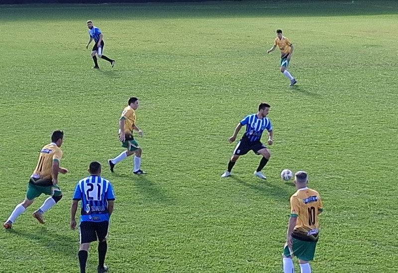 No primeiro duelo deu Serrano. Jogo da volta acontece domingo, em Linha São Pedro (Foto: Stenio Wathier/JRTV)