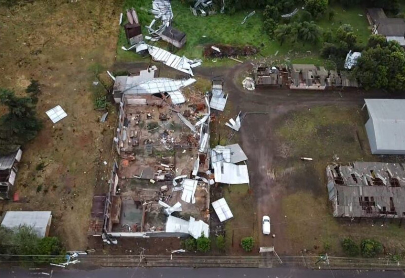 Imagem de Xanxerê. Foto:Coordenadoria Regional da Defesa Civil/Divulgação