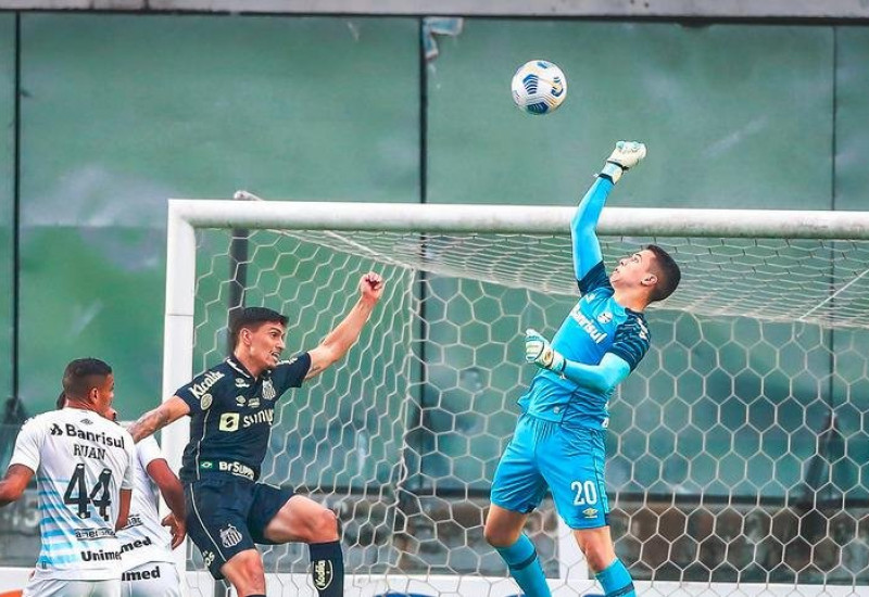Gol do peixe foi marcado nos acréscimos | Foto: Lucas Uebel/Grêmio