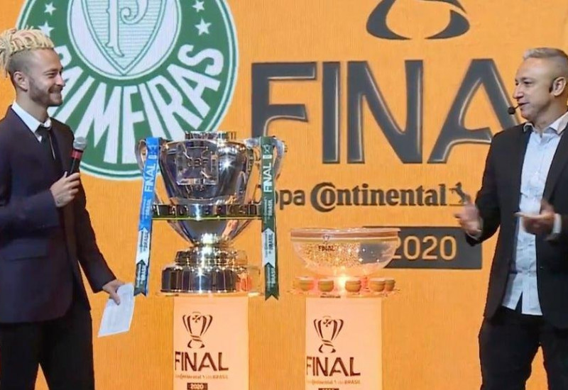 Paulo Nunes, que foi campeão por Grêmio e Palmeiras, fez o sorteio