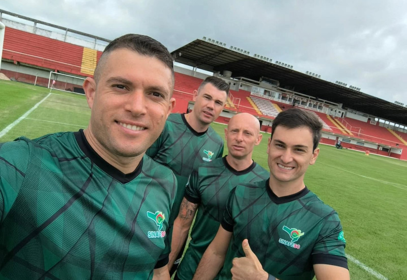 Guarani x CRM será comandado pelo árbitro Dineglei da Silva Vianna (Foto: Divulgação)
