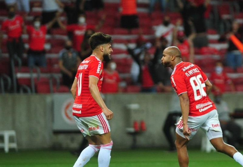 Patrick, duas vezes, e Yuri Alberto definiram triunfo por 3 a 1 diante do América-MG | Foto: Fabiano do Amaral