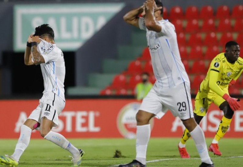 Grêmio teve um gol mal anulado