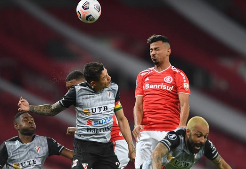 Inter parou no goleiro Lampe  (Foto: Ricardo Duarte/Inter)