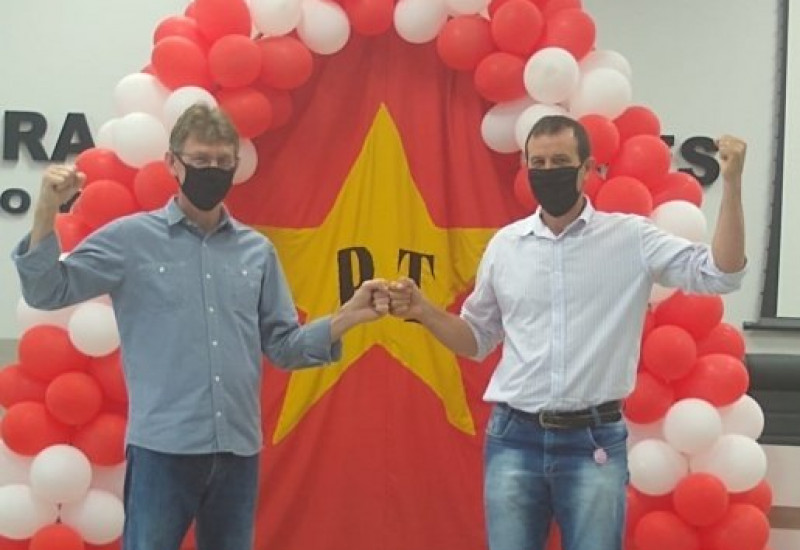 Adilson Pandolfo e Osmar Von Dentz foram homologados em convenção municipal da manhã deste domingo