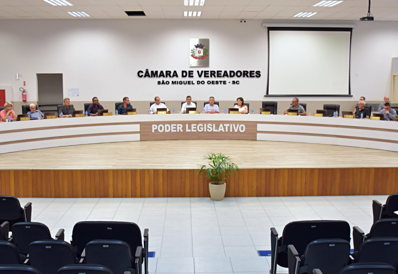 Vereadores realizaram primeira sessão ordinária do ano | Foto: Tiarajú Goldschmidt/Câmara de Vereadores