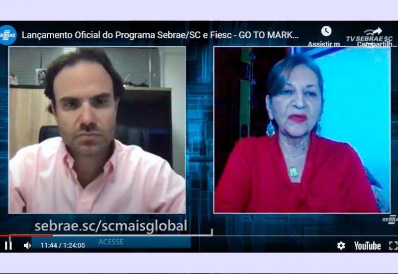Filipe Gallotti e Maria Teresa Bustamante. Reprodução.