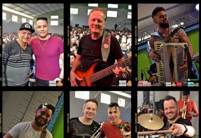 Banda "Os Atuais" é atração na Chácara Kopalski  (Os Atuais/Divulgação)