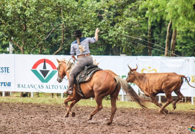 Competições reunirão grandes feras do tiro de laço do Sul do Brasil (Foto: Cristian Löesch/Portal Peperi)