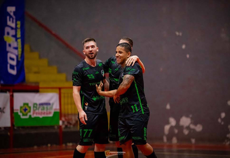 São Miguel Futsal quer terminar 1° turno líder e invicto (Foto: Fernandodra.com)