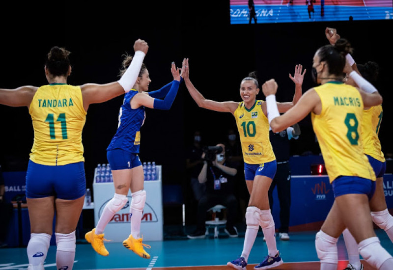 Gabi comendou vitória brasileira