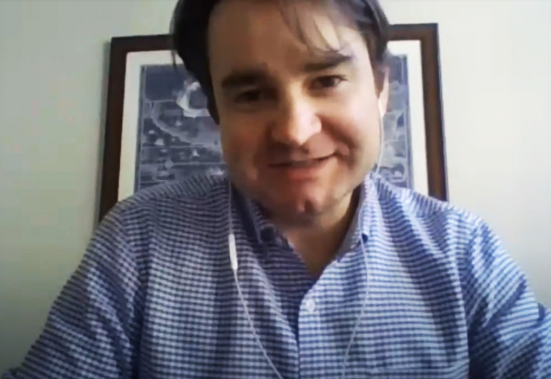 Gerente de Projetos da Electrolux, Rafael Scholz de Carvalho, socializou experiências com acadêmicos de Administração