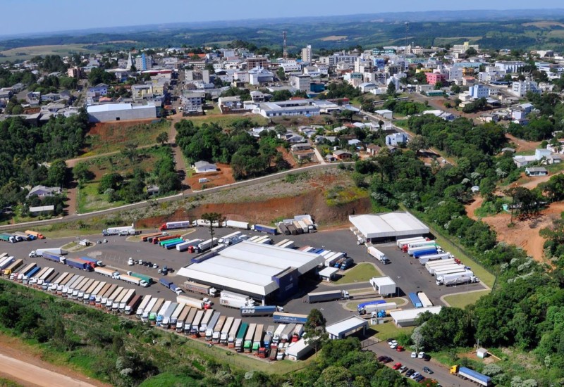 CREDITOS: Arquivo - Aduana de Dionísio Cerqueira (Créditos: JBC Real Color / Luiz Carlos Gnoatto)