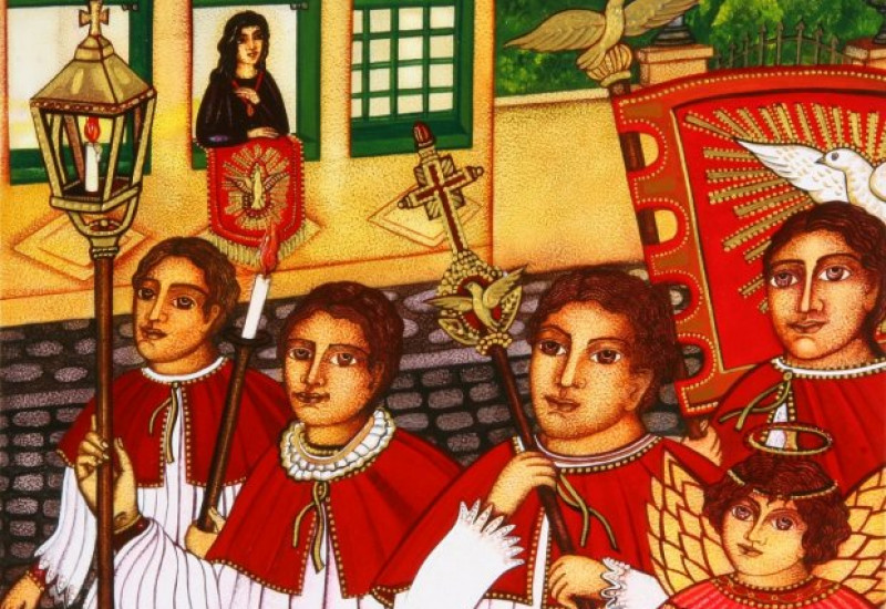 FCC traz exposição virtual com obras da artista Vera Sabino sobre a Festa do Divino 