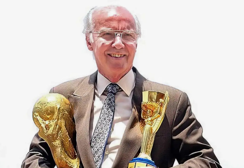 Brasil deu adeus à Zagalo, ícone do futebol mundial (Foto: Instragram/Arquivo pessoal)