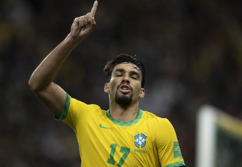 Paquetá marcou o gol isolado que deu a vitória ao Brasil (Foto: Lucas Figueiredo / CBF)