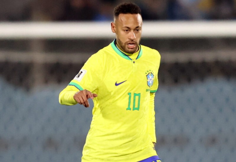 Neymar deixou o campo lesionado ainda no primeiro tempo (Foto: Vitor Silva/CBF)