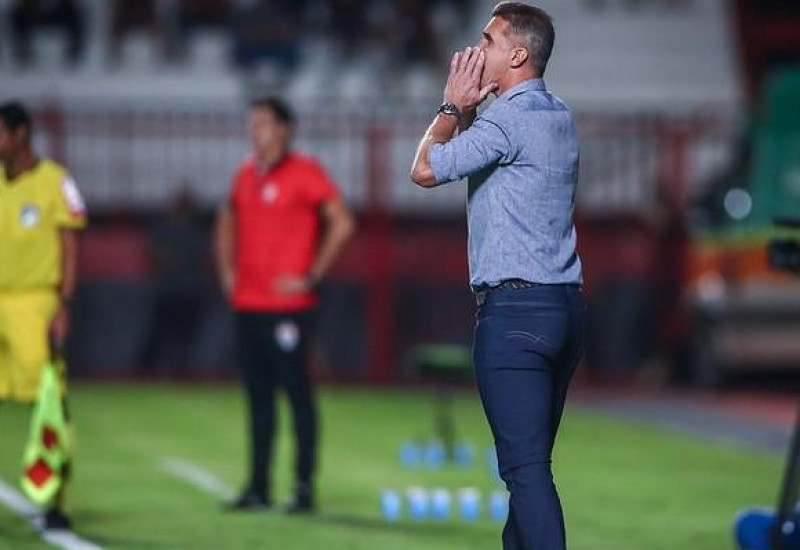 Grêmio esbarrou nos próprios erros, diz Vagner Mancini (Foto: Lucas Uebel / Grêmio / Divulgação)