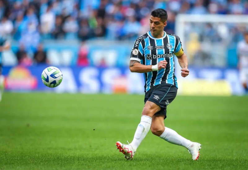 Em 54 partidas, Suárez marcou 29 gols e deu 17 assistências para gol (Foto: Lucas Uebel/Grêmio)
