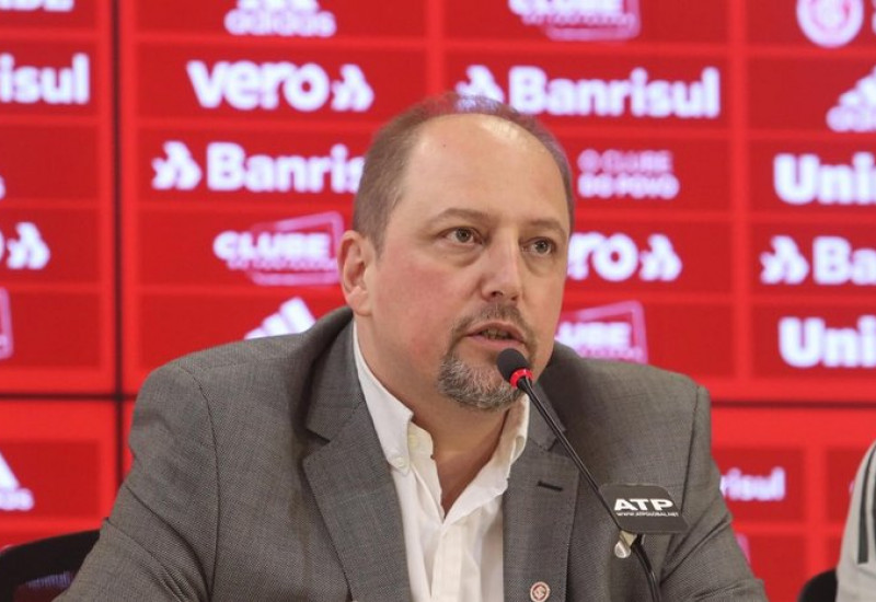 Presidente do Inter respalda trabalho do técnico Ramirez (Foto: Ricardo Duarte / Inter/Divulgação)