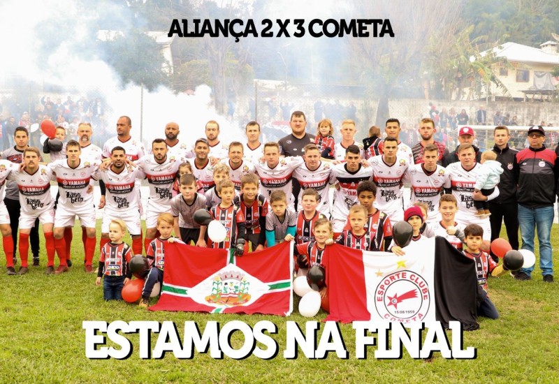 Cometa garantiu sua vaga na final com duas vitórias sobre o Aliança (Foto: Cometa/Divulgação)