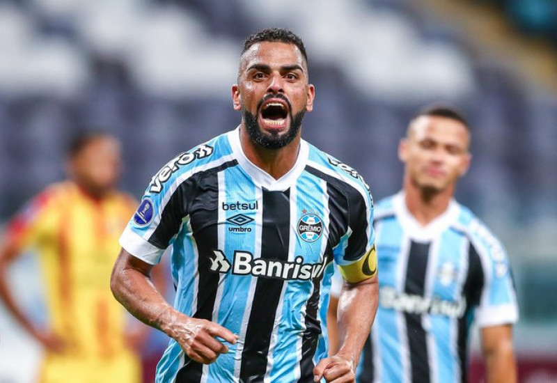 Vestiário gremista perdeu seu grande líder (Lucas Uebel / Grêmio/Divulgação)