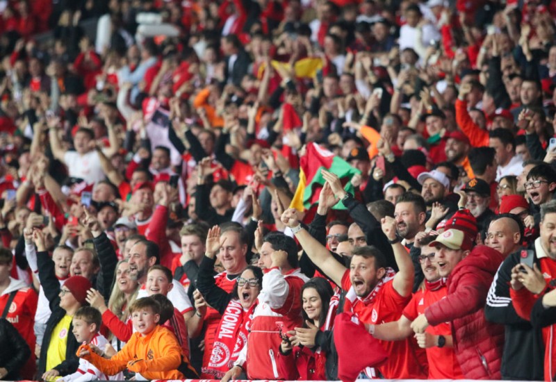 Em agosto Beira Rio recebeu mais de 145 mil colorados (Foto: Ricardo Duarte/Internacional)