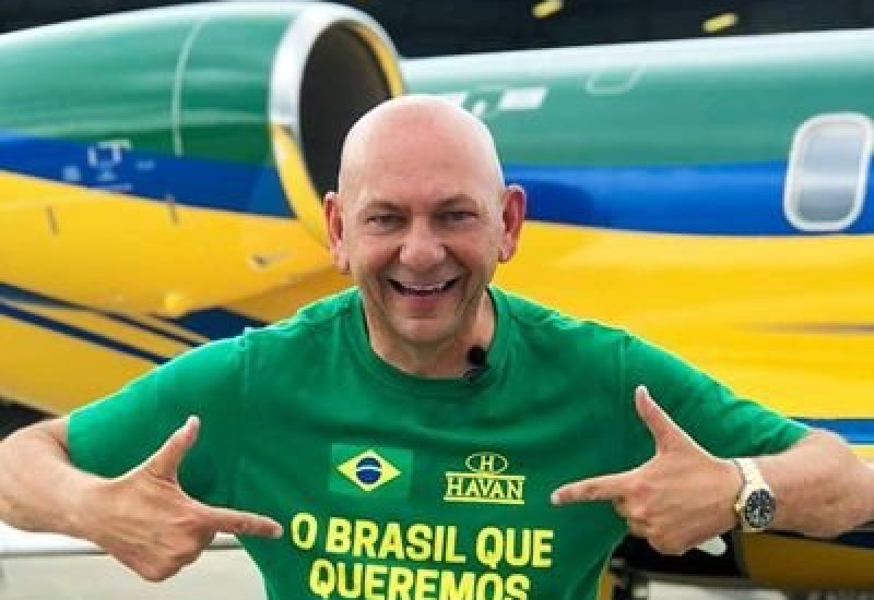 Empresário Luciano Hang, da Havan, é um dos investigados pelo STF