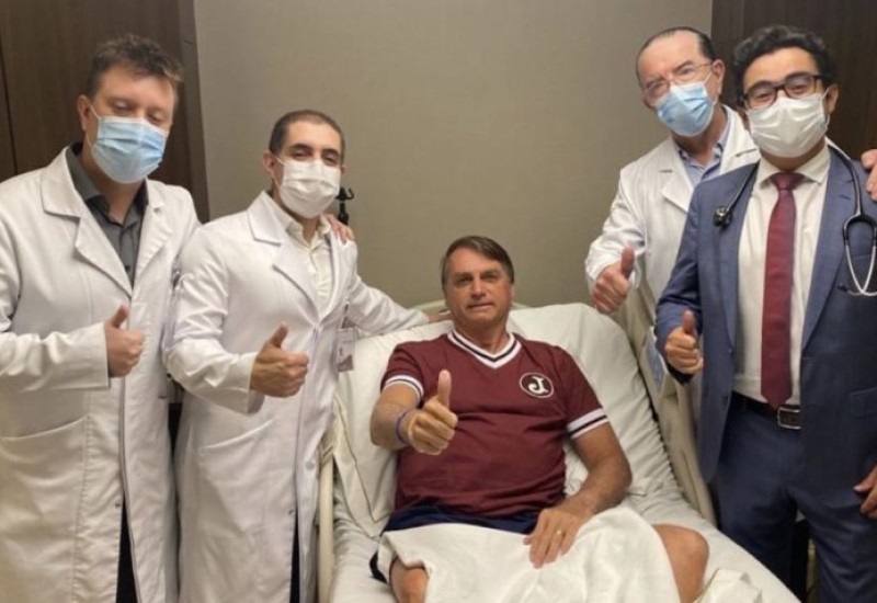 Imagem do facebook do presidente Jair Bolsonaro