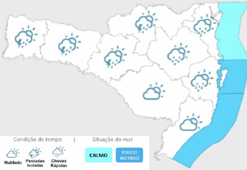 Defesa Civil de SC/Divulgação