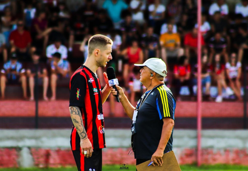 Cristian cotado para iniciar como titular contra o Ouro Verde (Foto: Luis Bataglin/Bt Fotografia Esportiva)