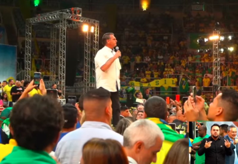 Foto: Reprodução/YouTube/Canal de Flávio Bolsonaro