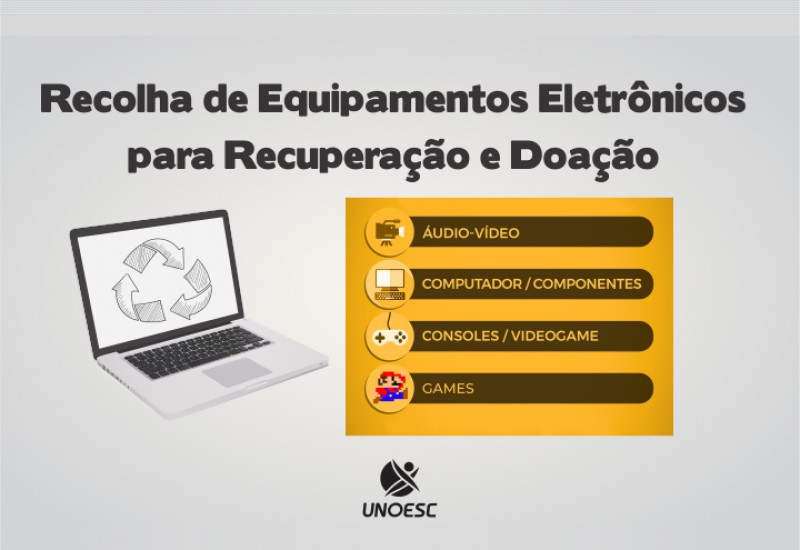 Ação será desenvolvida, nos dias 21 e 28, em frente a Unoesc São Miguel do Oeste