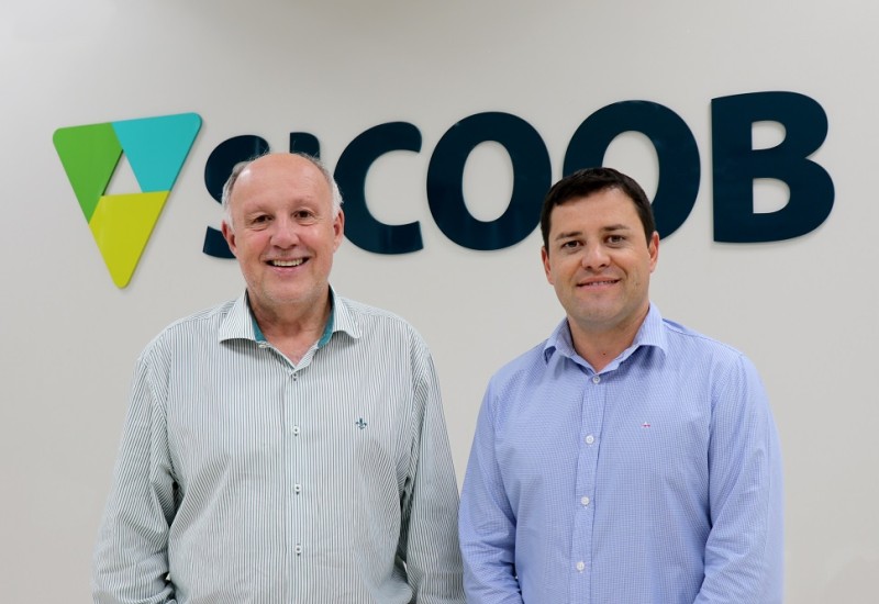 Edemar Fronchetti e Vanderlei Rossatto | Divulgação/Sicoob