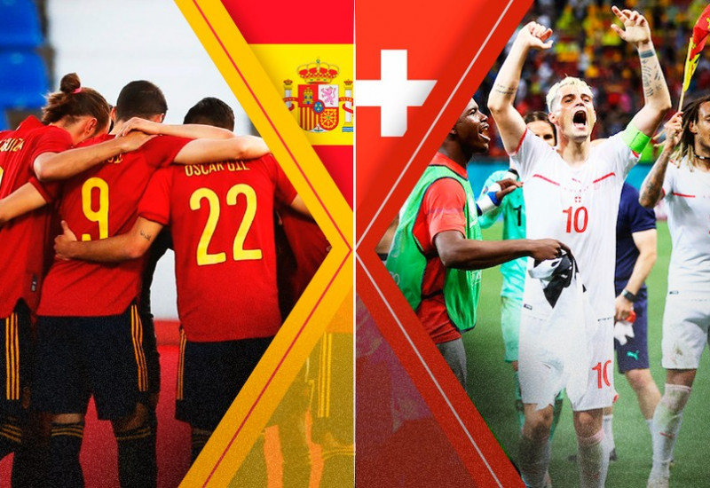 Um dos confrontos desta sexta (02) será entre Espanha e Suíça (Imagens: Hannah Mckay/Reuters)