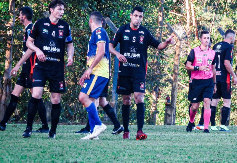 Guarani entra em campo para medir forças com o Ouro Verde (Foto: Guarani/Divulgação)