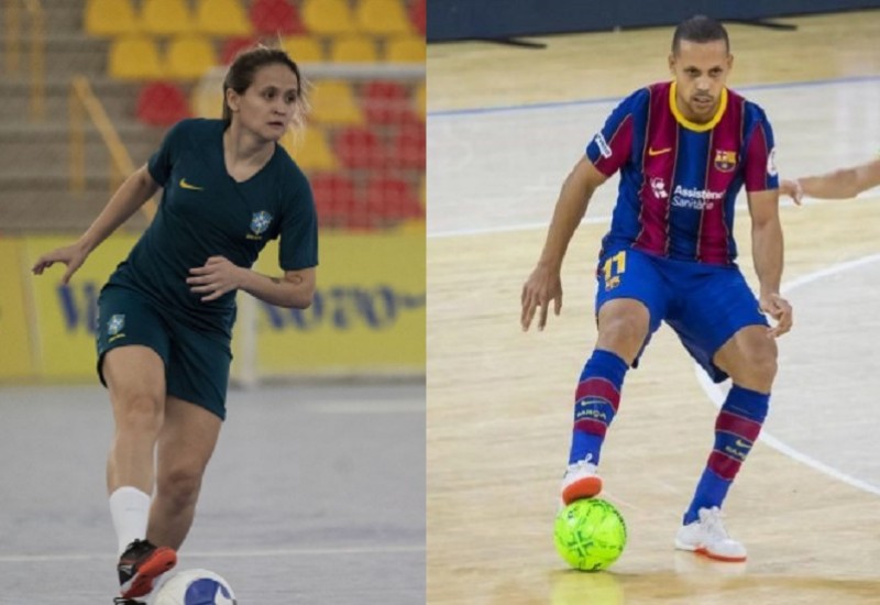 Brasileiros Ferrão e Amandinha são eleitos melhores do mundo em 2021 no  futsal