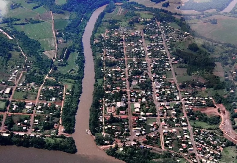 Ligação entre Barra do Guarita (RS) e Itapiranga (SC) deve sair do papel – Foto: Prefeitura de Barra do Guarita/Divulgação