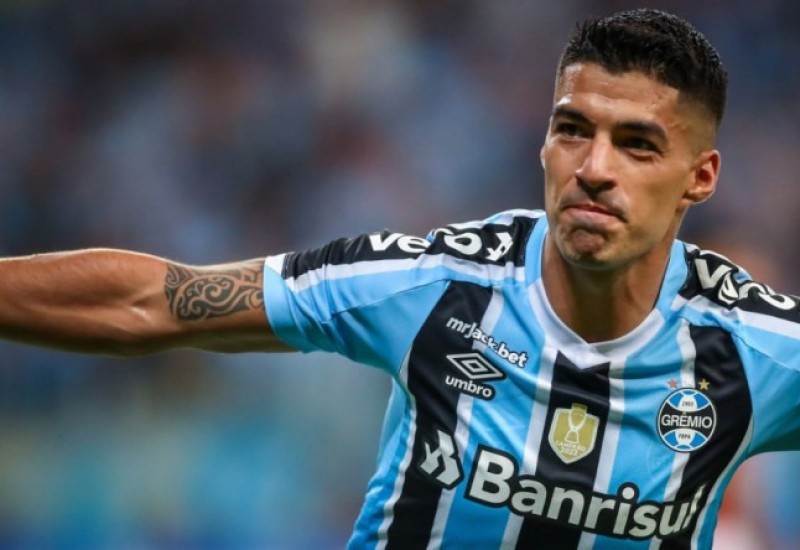 Suárez não marcou, mas teve boa atuação (Foto: Lucas Uebel/Grêmio)