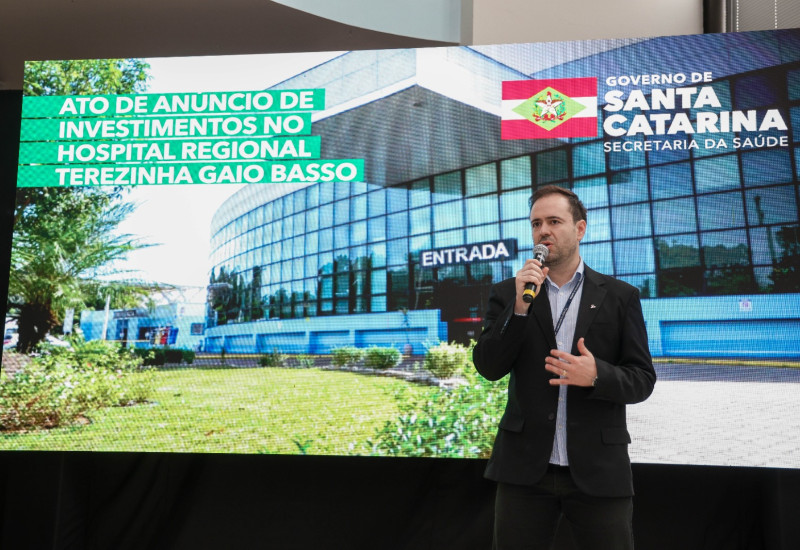 Diretor geral do HRTGB-Santé, Rodrigo Lopes - Foto: Ascom/ Governo do Estado