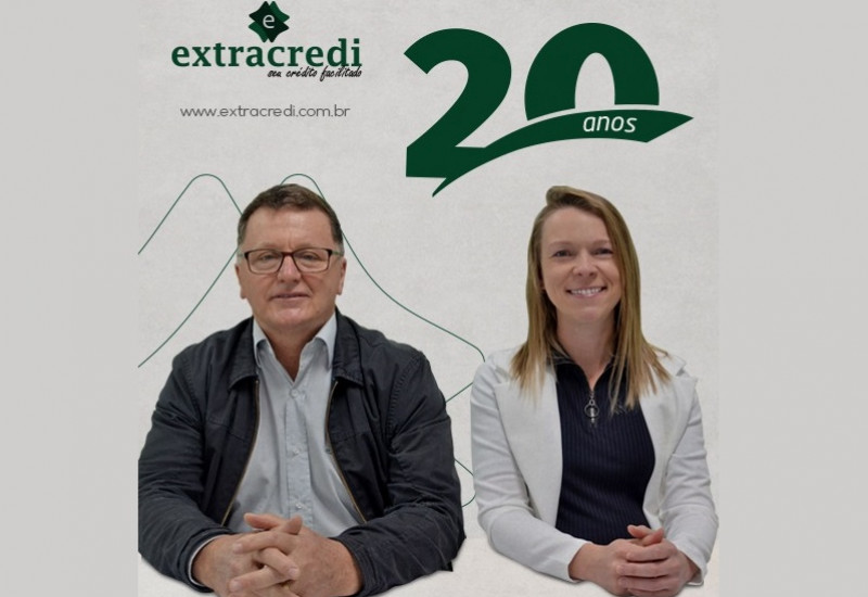 Presidente José Carlos Gerhardt, e Diretora Executiva, Tanara Bender