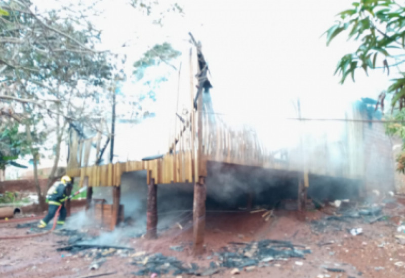 Foto: Corpo de Bombeiros/Iporã do Oeste