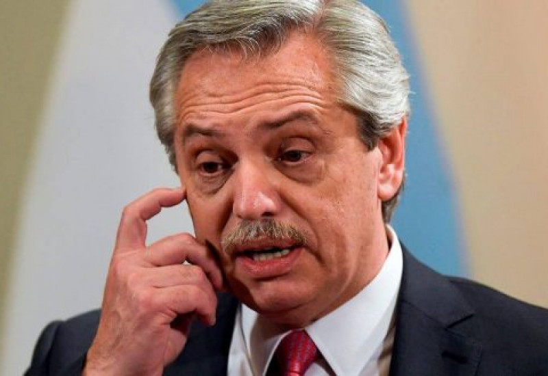 Presidente da Argentina, Alberto Fernández | Foto: Reprodução/Twitter