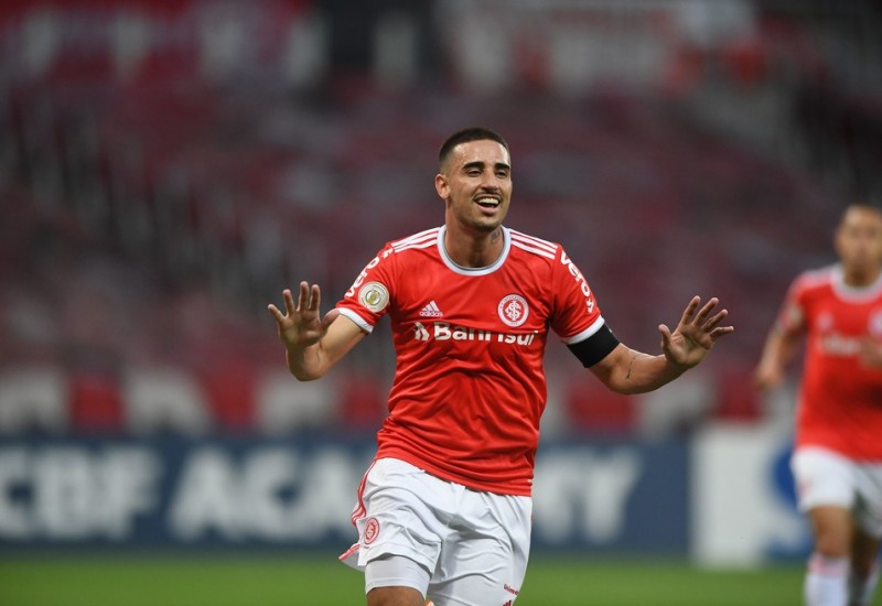 O artilheiro fará a sua estreia na Copa do Brasil pelo Inter