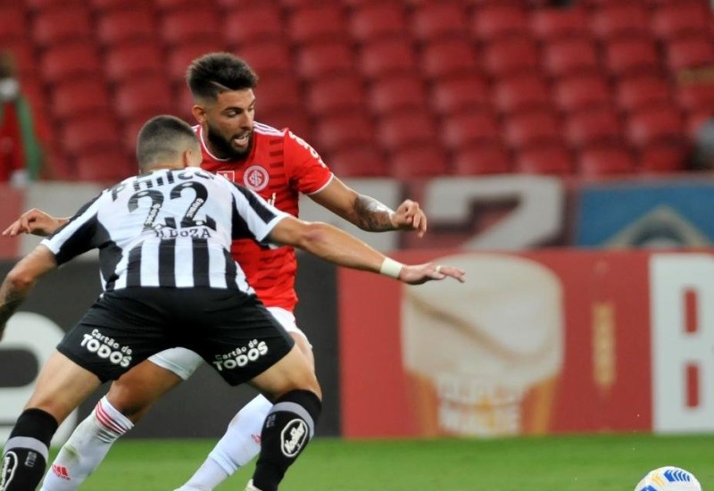 Inter fica mais disntate da vaga à Libertadores de 2022 (Foto: Ricardo Duarte / Inter / Divulgação )